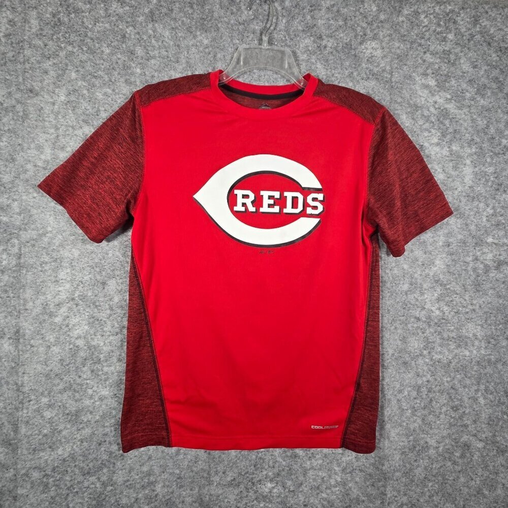 Majestic Women's Cincinnati Reds T Shirt Red Size M